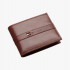 Brown leather male wallet M