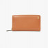 Orange synth leather female wallet M