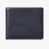 Black leather male wallet L