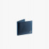 Blue synth leather male wallet S
