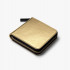 Gold synth leather female wallet S