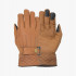 Brown Leather Male Gloves M