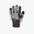 Gray Synth Leather Male Gloves S