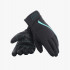 Black Polyester Male Gloves S