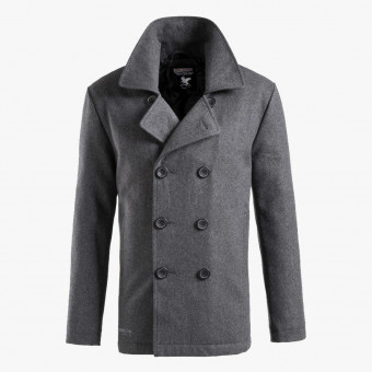 Gray cotton male coat M