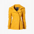 Yellow cotton female coat S
