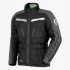 Black polyester male jacket M