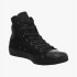 Black cotton sneakers 10
