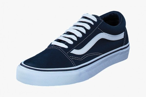 Dark blue synth leather <mark>sneakers</mark> 9.5