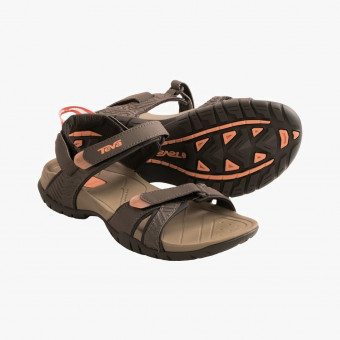 Brown silicone sandals 7