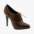 Dark brown Leather heels 9