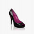 Black leather heels 8