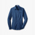 Dark blue cotton male shirt M