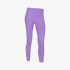 Purple polyester female legging M