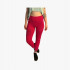 Red polyester female legging XL