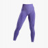 Purple polyester female legging XS